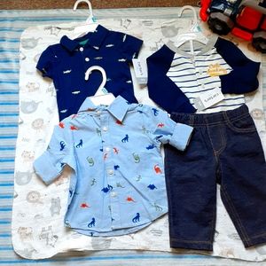 Baby boy 4 pcs Carter's set